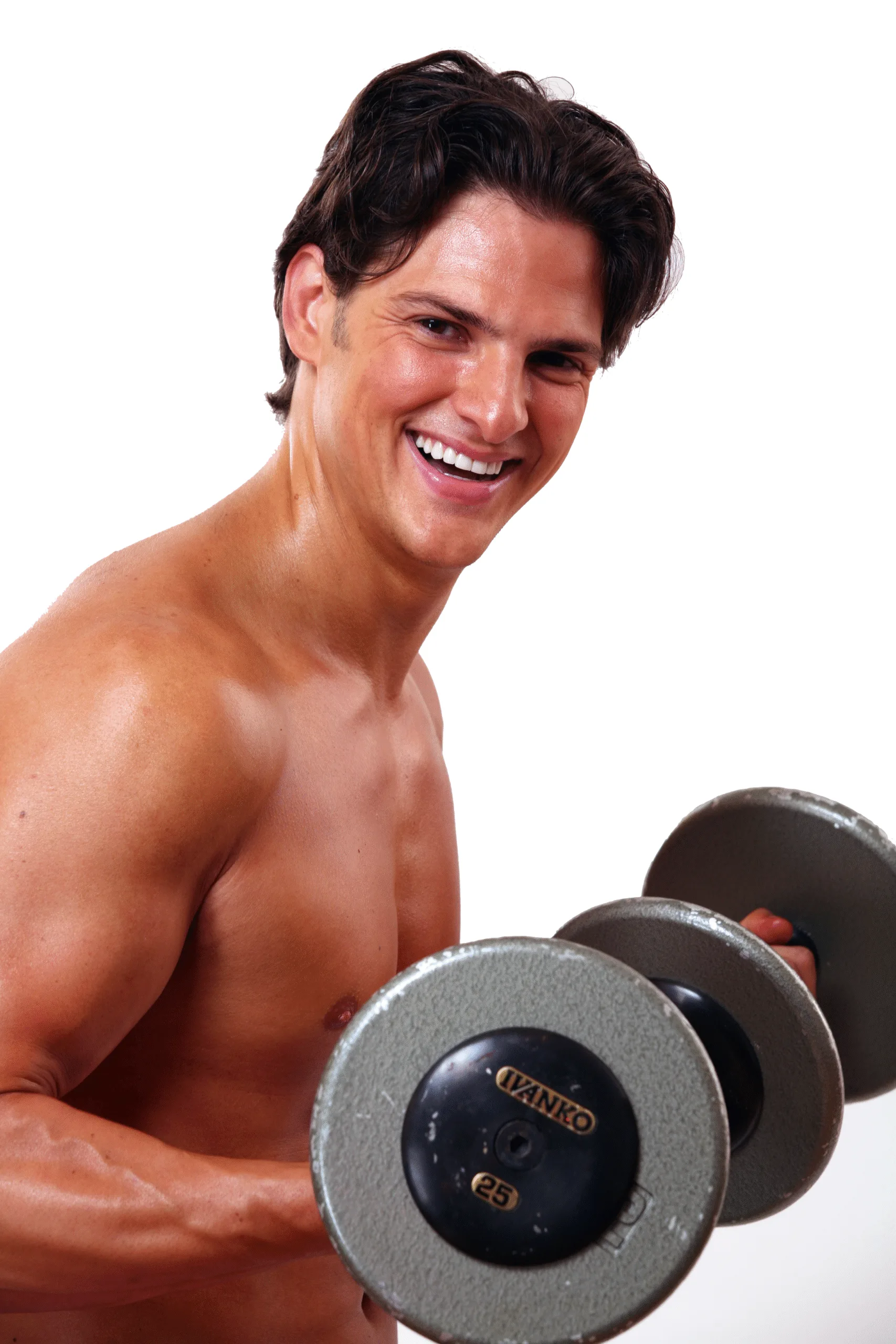Shawn Phillips lifting weights