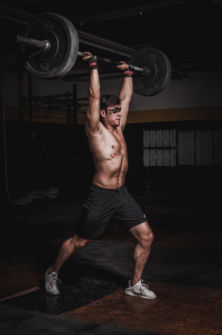 man doing workout