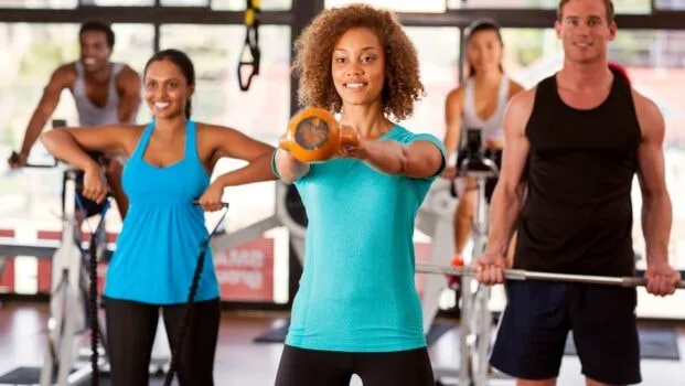 gym group workout